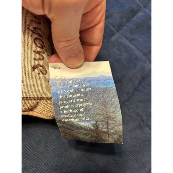 Vintage Cat Tapestry Pillow Never Trust Anyone Who Doesn't Like Cats 11X8 New - Picture 4 of 7